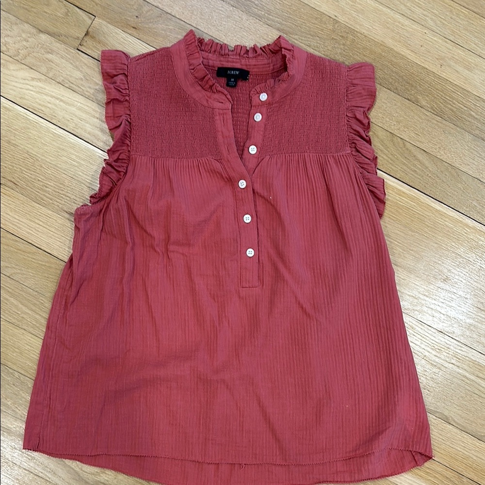 J. Crew Women's Sleeveless Top size Medium